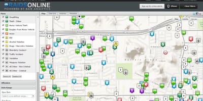 Phoenix crime map